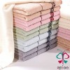 100% bamboo plain dyed bath towel