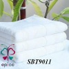 100% bamboo terry white bath towel