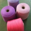 100% cashmere yarn for knitting, top dyed