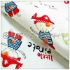 100 combed cotton printed flannel fabric for kid wear 150g