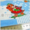 100 combed cotton printed flannel fabric for kid wear 150g