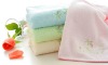 100% cooton bath towel with embroiderey