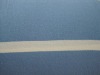 100% cotton 1*1 rib knit fabric