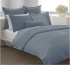 100% cotton 100% polyester solid colour duvet cover set