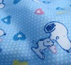 100% cotton 128*68 printed twill bedding poplin fabric