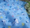 100% cotton 128*68 printed twill bedding poplin fabric
