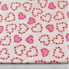 100% cotton 128*68 printed twill bedding woven fabric
