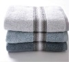 100% cotton 21s towel plain dyed