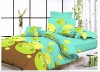 100%cotton 30x30/78x65 pigment printed duvet cover set