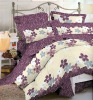 100%cotton 40x40/128x68 pigment printed duvet cover set