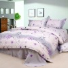 100% cotton 4pc bedding set/bed sheet