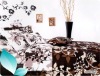 100% cotton 4pcs printed bedding set