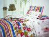 100%cotton 4pcs printed bedding set