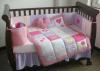 100%cotton 5pcs Baby Bedding Set
