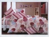 100%cotton 6PCS printed home bed linen