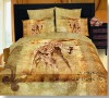 100% cotton Animal picture bedding sets (Reactive print)