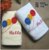 100% cotton Cherry embroidered Lover hand towel