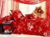 100% cotton Four-piece printing bedding set