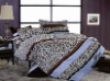100% cotton Four-piece printing bedding set