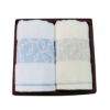 100% cotton Gesar flower hand towel