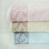 100% cotton Gesar flower hand towel