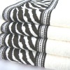 100% cotton Jacquard towels bath