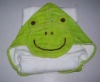 100%cotton Kids hooded Poncho towel