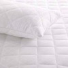 100% cotton QUILTED pillow protector