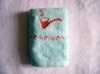 100%cotton Terry Hand Towel with Embroidery
