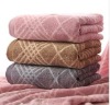 100%cotton Yarn dyed towel