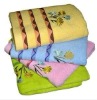 100% cotton antibacterial soft bath towel