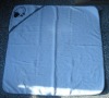 100% cotton baby bathrobe with embroidered full size