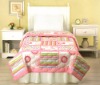 100% cotton baby cot quilt