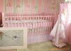 100% cotton baby crib bedding set textile