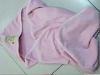 100% cotton baby hooded bathrobe