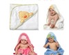 100% cotton baby hooded towel