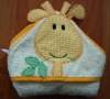 100% cotton baby towel with hood