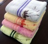 100% cotton bath towel with embroiderey