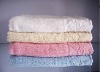 100%cotton bath towel with jacquard border