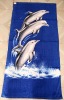 100% cotton beach towel