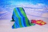 100% cotton beach towel with reactive printing