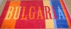100%cotton beach towel with velour