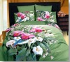 100% cotton beautiful flower bedding sets (Reactive print)