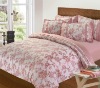 100% cotton bed set, Luxury Home Bedding, Jacquard With Embroidery Bedlinen 6pcs Set,