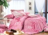 100% cotton bedding sets, Ractive printed home textile
