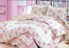 100% cotton bedspread set,sheet set