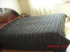 100% cotton black quilted quilt for summer