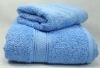 100% cotton blue bath towel