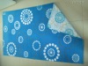 100% cotton blue velour reactive printed beach towel