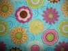 100% cotton brushed printed fabric